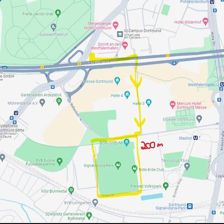 Moderne Und Helle Ferienwohnung Im Herzen Der Stadt Dortmund Eksteriør bilde